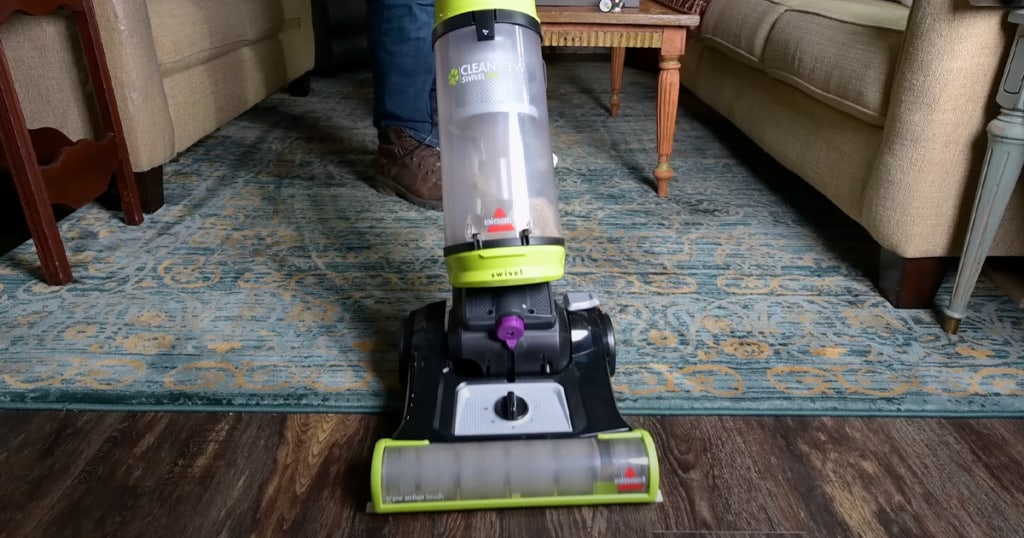 Great on Hard Floors and Carpets - Bissell CleanView Swivel Pet 2252