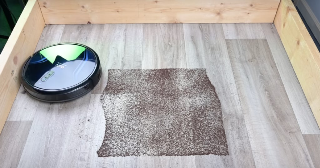 Vacuuming Pickup Test - Hard Flooring - Eufy Clean G40+