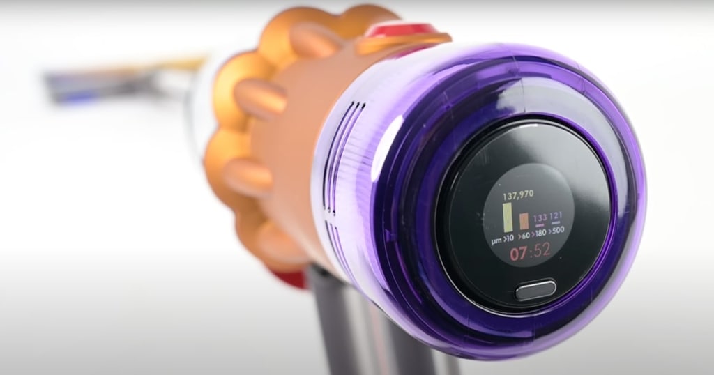Dyson V12 LCD Display