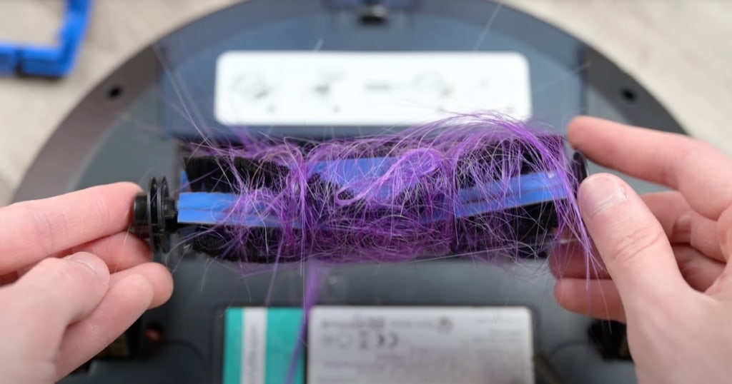 Hair wrapped around the G30s brushroll