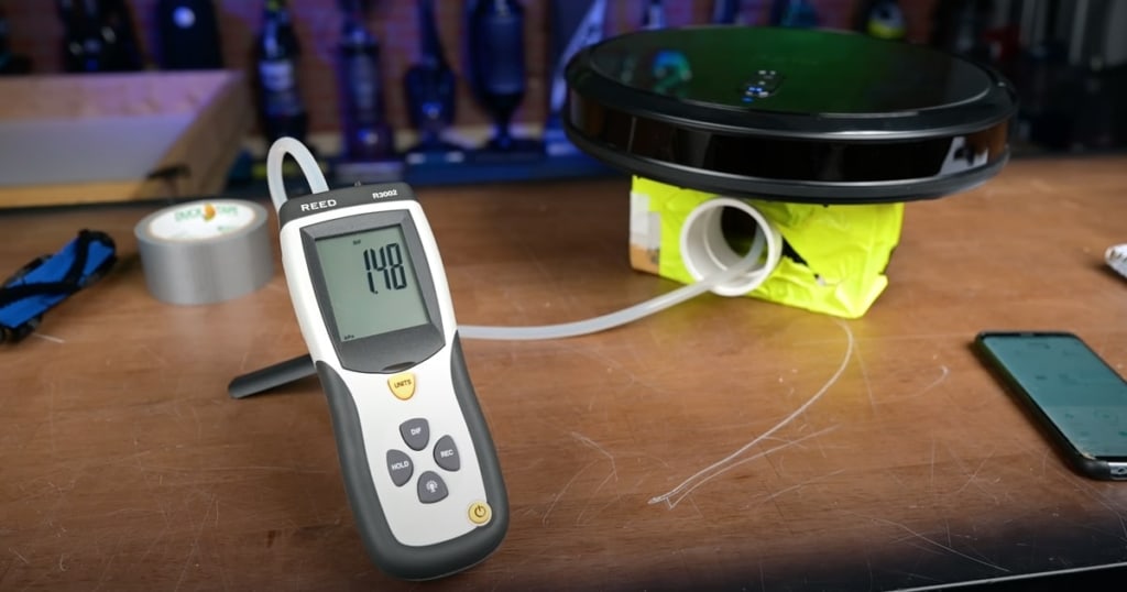 Testing in our studio - Eufy G30 Robot Vacuum