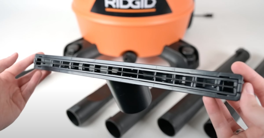 Water Pickup - Squeegie - Ridgid - Best 6.5 HP Shop Vac