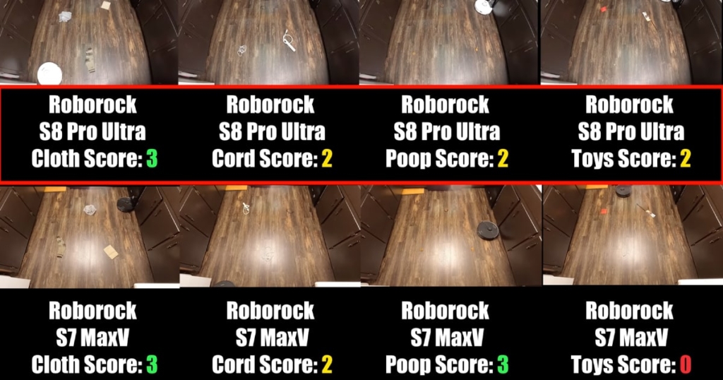 Преглед на Roborock S8 Pro Ultra - Тест за избягване на препятствия
