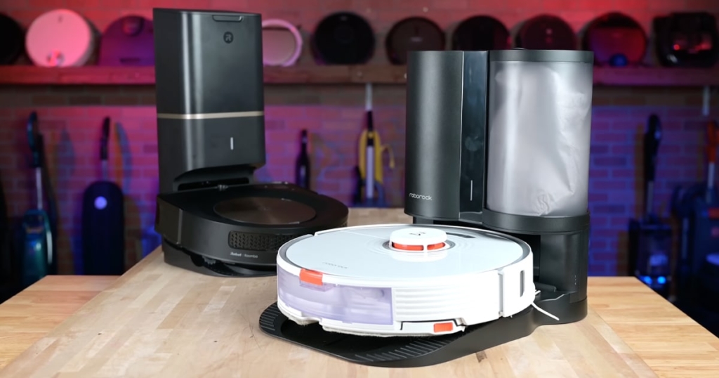 iRobot Roomba s9+ срещу Roborock S7+ • Вакуумни войни 7 iRobot Roomba s9 plus срещу Roborock S7 plus