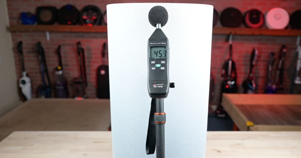 Measuring Sound to CFM with a Decibel Meter - Oransi Mod vs Shark Air Purifier Max HP201