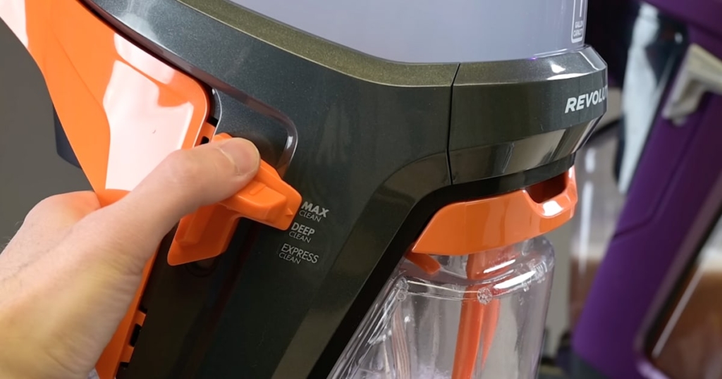 Bissell Carpet Cleaner Cleaning Modes