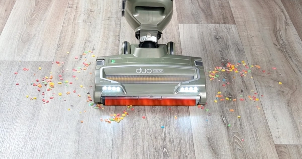 Testing Debris Pickup on Hard Flooring - Shark Rotator Lift-Away DuoClean Pro ZU782